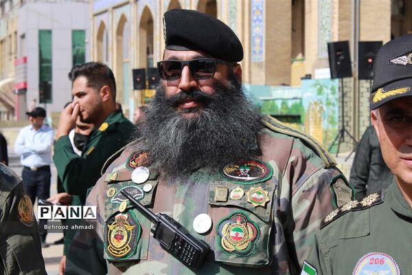 آیین تشییع شهید مدافع امنیت «سجاد امیری» در کرمانشاه