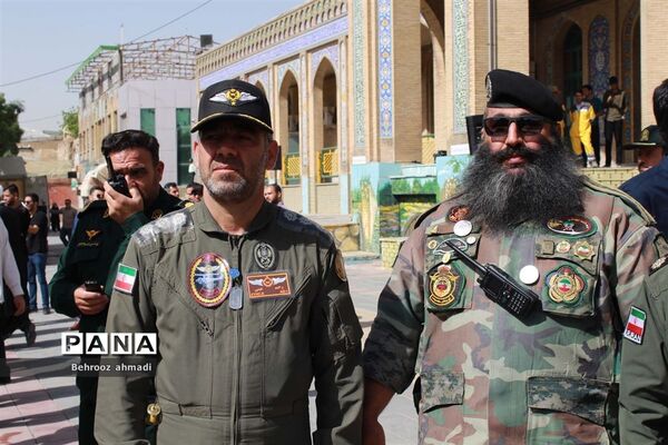 آیین تشییع شهید مدافع امنیت «سجاد امیری» در کرمانشاه