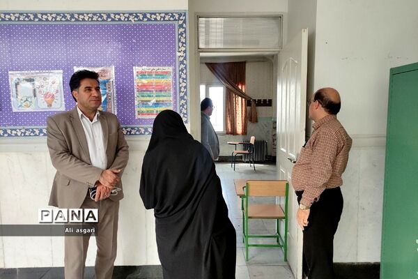 بازدید کارشناسان معاونت برنامه‌ریزی و مدیریت مدارس سازمان پرورش استعدادهای درخشان از دبیرستان دارالفنون شهریار