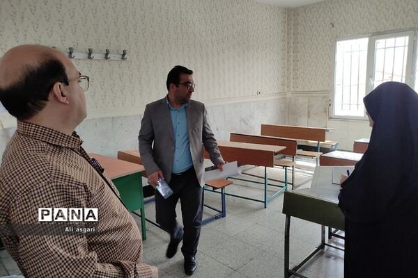 بازدید کارشناسان معاونت برنامه‌ریزی و مدیریت مدارس سازمان پرورش استعدادهای درخشان از دبیرستان دارالفنون شهریار