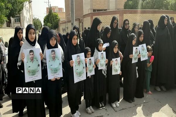 تشییع باشکوه پیکرشهید رسولی مهدوی‌پور