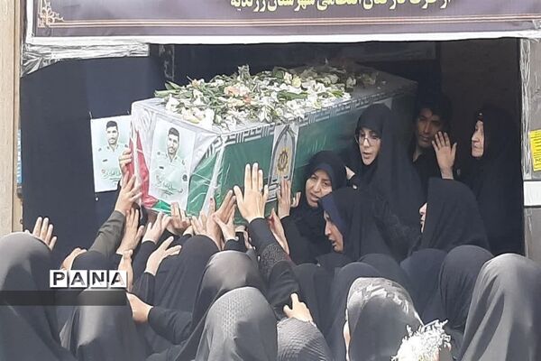 تشییع باشکوه پیکرشهید رسولی مهدوی‌پور