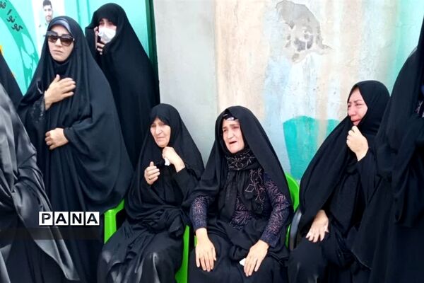 تشییع باشکوه پیکرشهید رسولی مهدوی‌پور