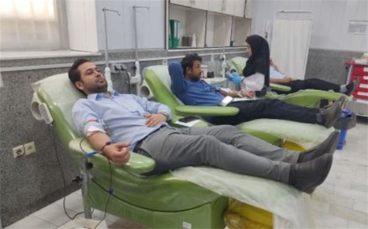 کارکنان آموزش و پرورش استان بوشهر خون اهدا کردند