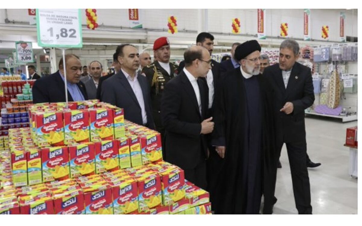 بازدید رئیسی از فروشگاه ایرانی «مگاسیس» در کاراکاس