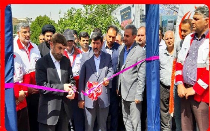 نمایشگاه میز خدمت «حرکت مبارک ۲۰۲۰ محله» در تبریز افتتاح شد