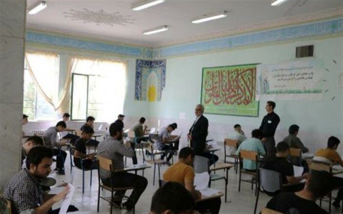 امتحانات نهایی در نهایت امنیت و آرامش برگزار شد