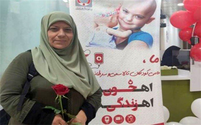بانوی بوشهری رکورددار اهدای خون در استان شد