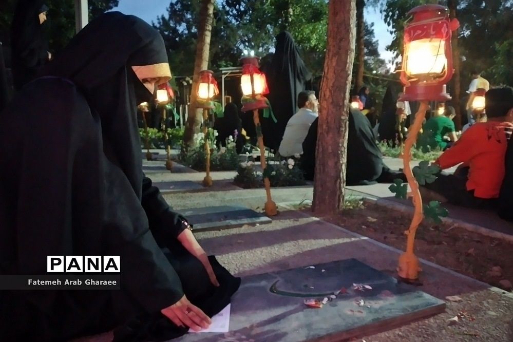 بهشت گردی دانش‌آموز خبرنگار پانا شهرستان‌پاکدشت