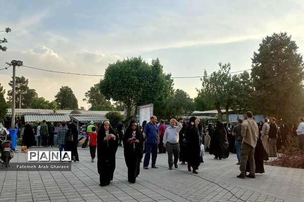 بهشت گردی دانش‌آموز خبرنگار پانا شهرستان‌پاکدشت