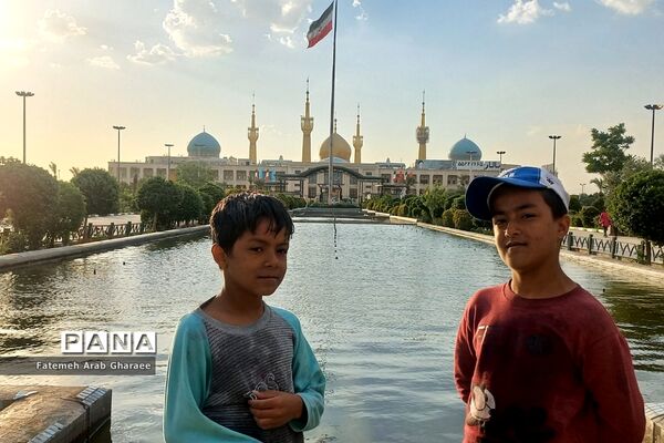 بهشت گردی دانش‌آموز خبرنگار پانا شهرستان‌پاکدشت
