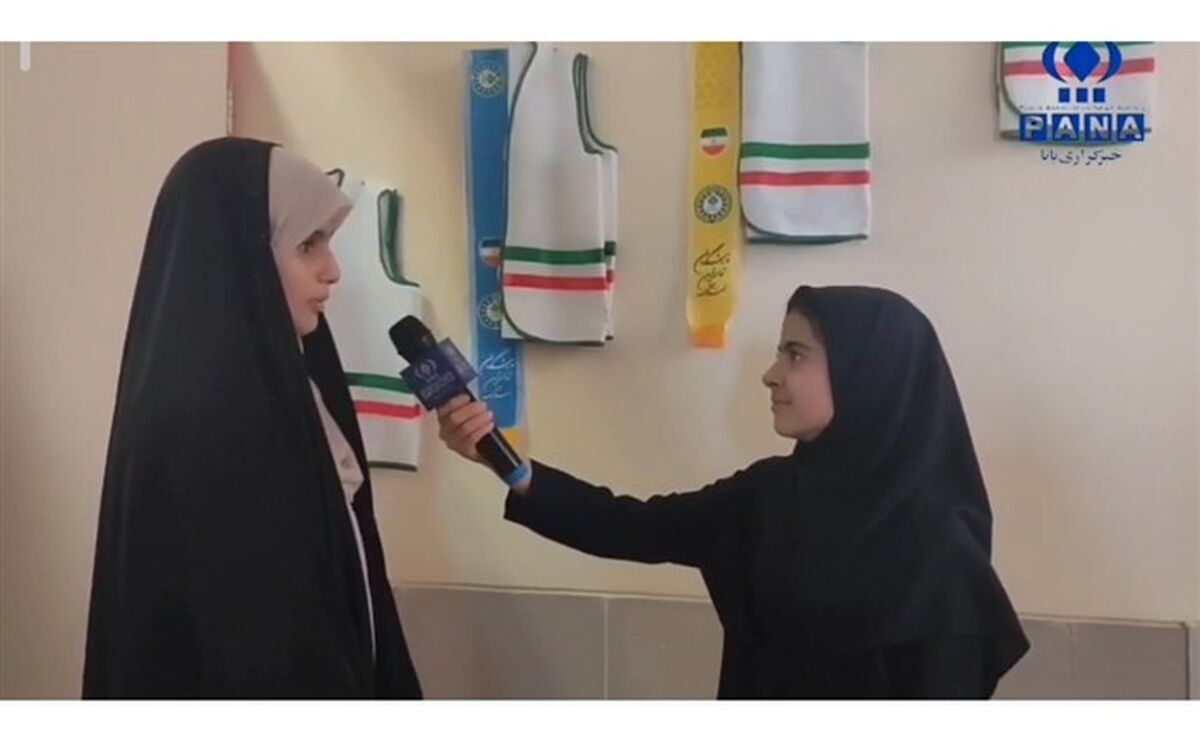 دانش‌آموزان شرکت‌کننده در دوره خبرنگاری از حس و حال خود گفتند/فیلم
