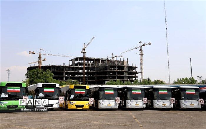 بازسازی ایستگاه‌های بی‌آرتی در تهران