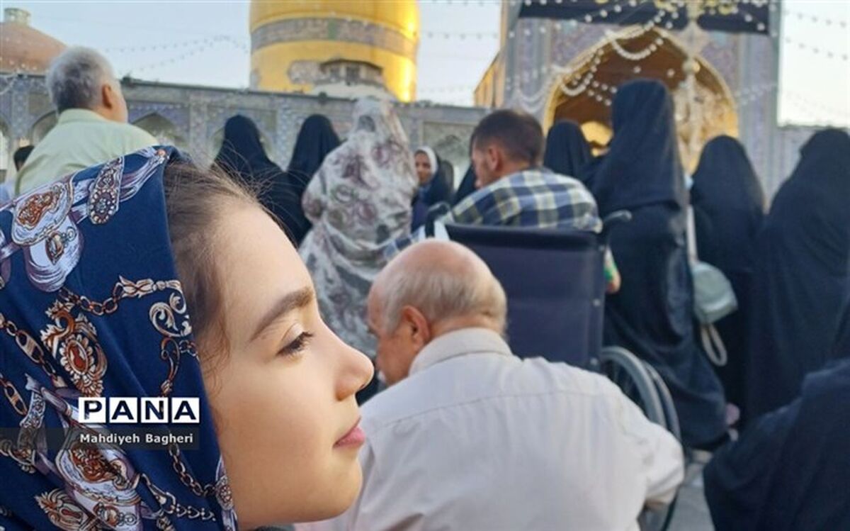 حرم امام رضا (ع) بهشت خداوند روی زمین است