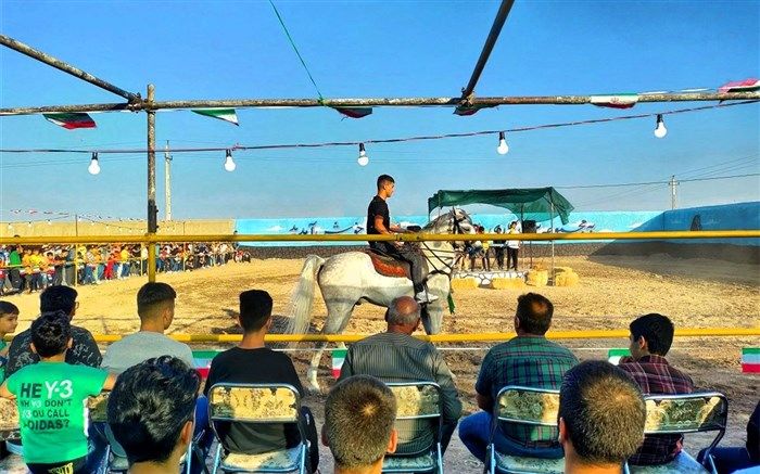 نخستین همایش سوارکاری در استان قم