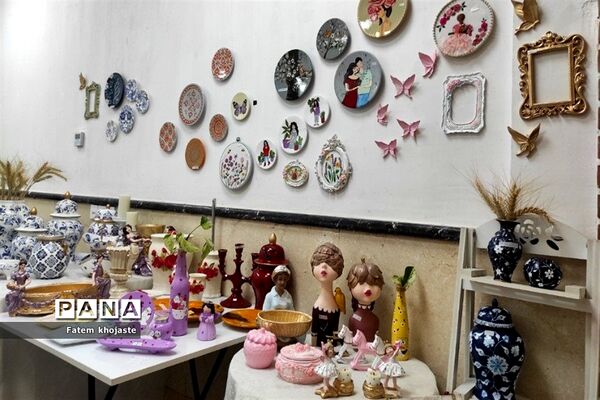 برپایی نمایشگاه صنایع‌ دستی در قرچک