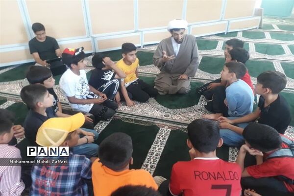 اردوی فرهنگی، تربیتی دانش‌آموزان دبستان امیرکبیر اسلامشهر در اردوگاه شهید‌منتظری شهریار