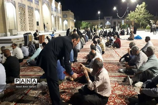 مراسم شهادت امام جواد(ع) در آرامگاه شهید‌مدرس کاشمر