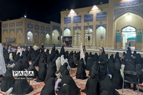 مراسم شهادت امام جواد(ع) در آرامگاه شهید‌مدرس کاشمر