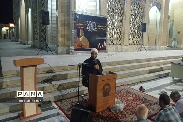 مراسم شهادت امام جواد(ع) در آرامگاه شهید‌مدرس کاشمر