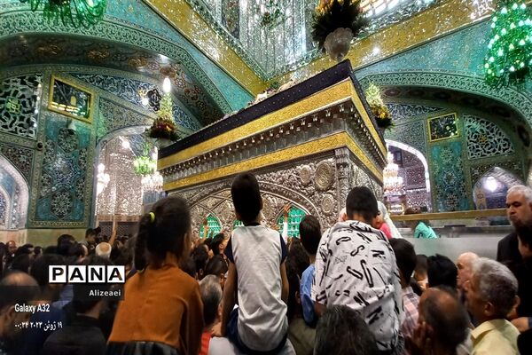 شهادت امام محمد تقی(ع) در حرم مطهر رضوی