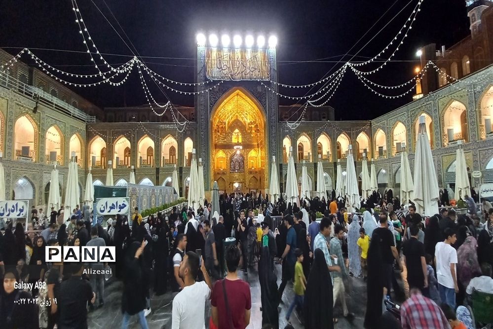 شهادت امام محمد تقی(ع) در حرم مطهر رضوی