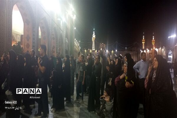 شهادت امام محمد تقی(ع) در حرم مطهر رضوی