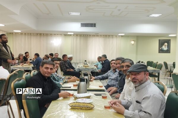 حضور دانش‌آموزان دختر اصفهانی زیارت‌اولی در مهمان‌سرای حضرت امام رضا (ع)