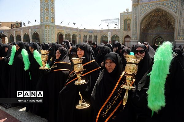 مراسم عزاداری سالروز شهادت امام محمد تقی(ع) در قم