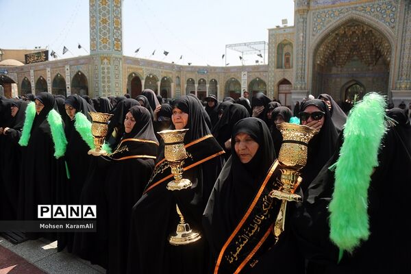 مراسم عزاداری سالروز شهادت امام محمد تقی(ع) در قم