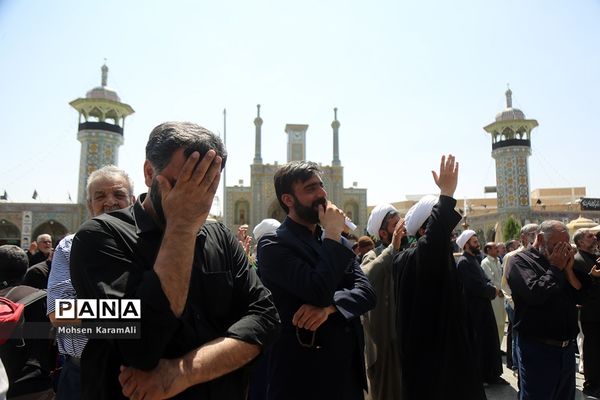 مراسم عزاداری سالروز شهادت امام محمد تقی(ع) در قم