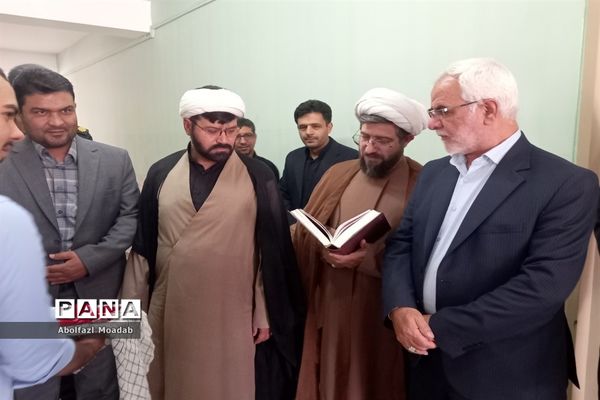 افتتاح پایگاه علمی شهید‌فهمیده دبیرستان امام خمینی کاشمر