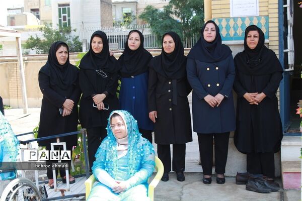 حضور نماینده یونیسف در کرمانشاه به منظور نیازسنجی مدارس استثنایی
