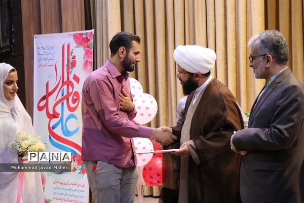 جشن ازدواج آسان ۸ نوعروس شهرقدسی