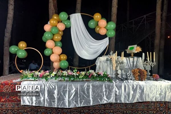 برگزاری جشن سالروز  پاک‌ترین، زلال ترین، شادترین و مقدس ترین پیوند هستی در کاشان