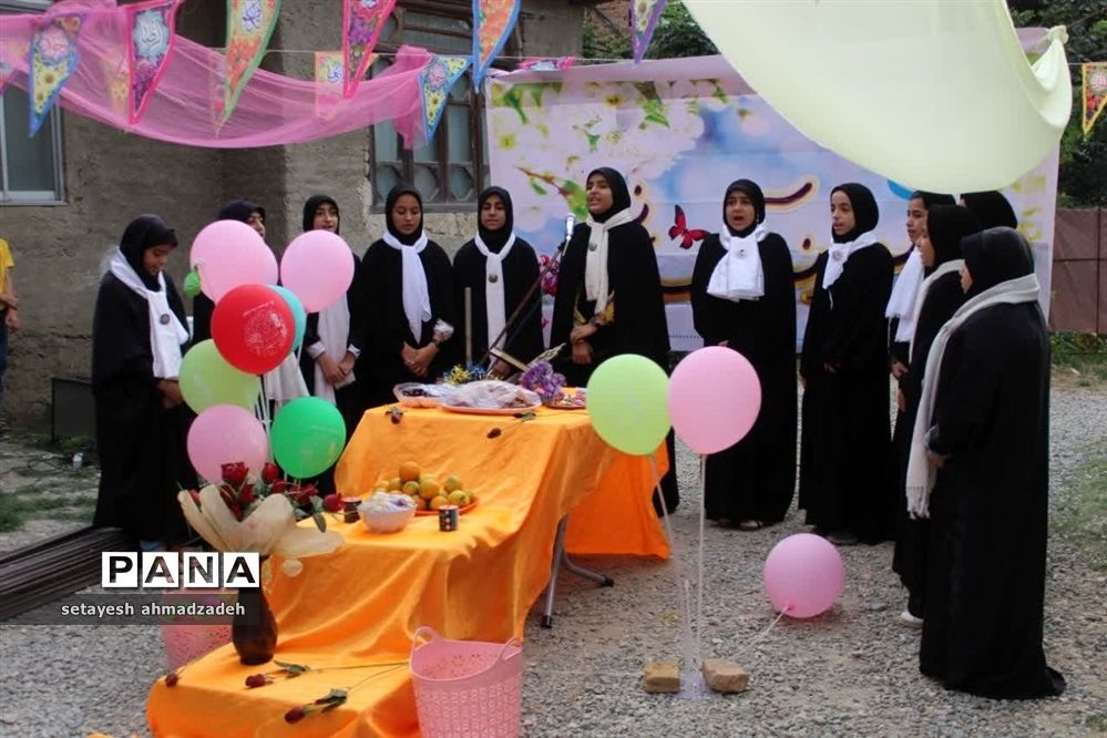 مراسم سالروز ازدواج حضرت زهرا(س) و امیرالمومنین(ع) در گلوگاه