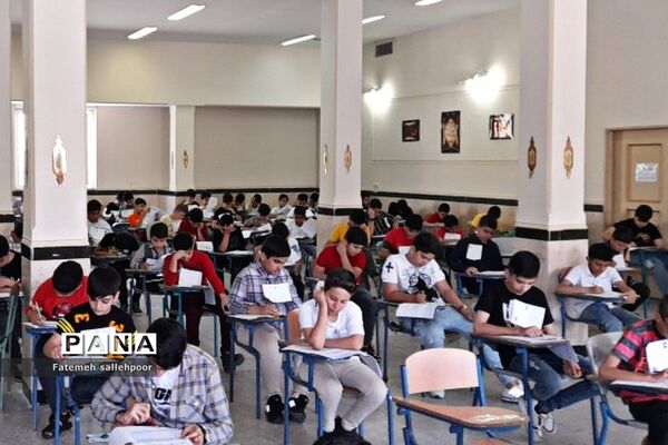 برگزاری آزمون سمپاد در شهرستان‌قرچک