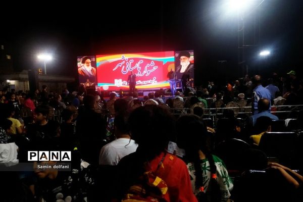 جشنواره تابستانی شهر، در پارک اقوام شهرستان ‌قرچک