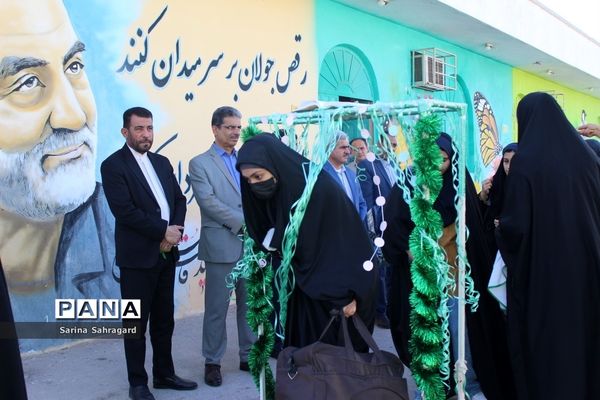 اعزام دانش‌آموزان دختر زیارت اولی  استان بوشهر به مشهد مقدس -۲