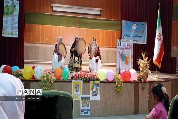 افتتاحیه اوقات فراغت تابستانی کانون مهدیه شهرستان خاتم