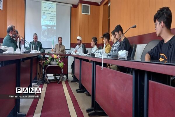 بدرقه اولین گروه جهادی هجرت ۳ بسیج دانش‌آموزی کاشمر