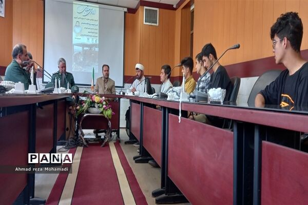 بدرقه اولین گروه جهادی هجرت ۳ بسیج دانش‌آموزی کاشمر