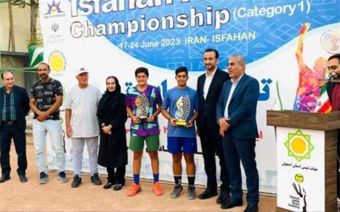 رقابت‌های تور تنیس کمتر از 14 سال آسیا؛ آیلین محمدیان‌فرد طلایی شد