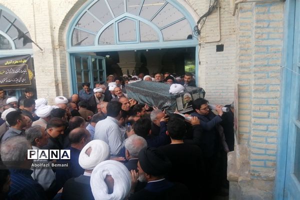 مراسم تشییع پیکر مرحوم حجت الاسلام «آشتیانی» در قم