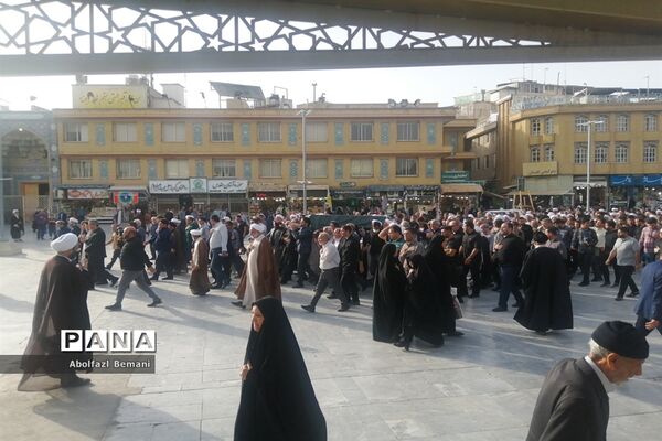 مراسم تشییع پیکر مرحوم حجت الاسلام «آشتیانی» در قم
