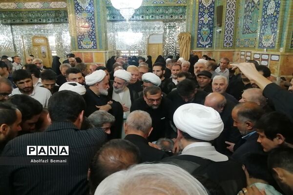 مراسم تشییع پیکر مرحوم حجت الاسلام «آشتیانی» در قم