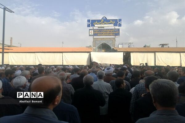 مراسم تشییع پیکر مرحوم حجت الاسلام «آشتیانی» در قم