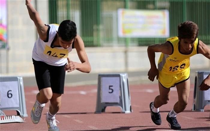 ‌رقابت‌های دو و میدانی نونهالان کشور برگزار می‌شود