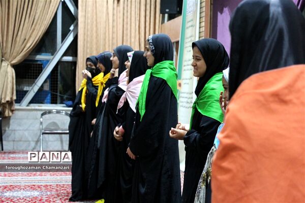 به وقت گذران ثانیه‌های عاشقی در سومین دوره اردوی زیارت اولی‌ها