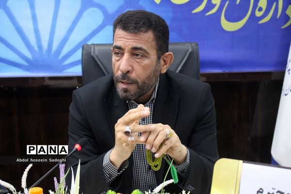 نشست مدیرکل آموزش و پرورش استان بوشهر با حوزه معاون پرورشی و فرهنگی